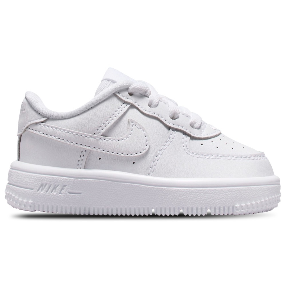 Nike Kids' All-White Low-Top Sneakers